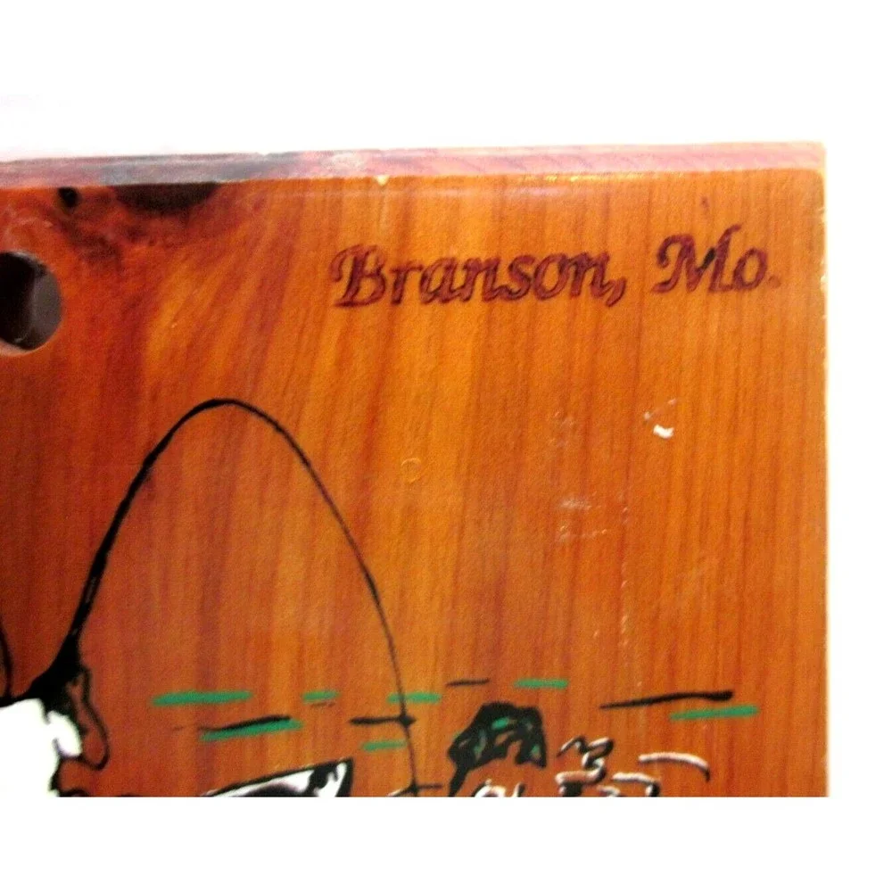 Fisherman Prayer Plaque 5x7 Wooden Fishing Wall Hanging Branson Missouri